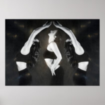 The Pursuit of Ecstasy Lies Within - Self Portrait Poster