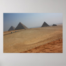The Pyramids at Giza Print