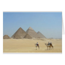 The Pyramids Greeting Cards