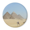 The Pyramids magnets by iluvtshirts The Pyramids magnets