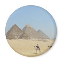 The Pyramids magnets by iluvtshirts The Pyramids magnets