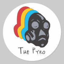 The Pyro stickers