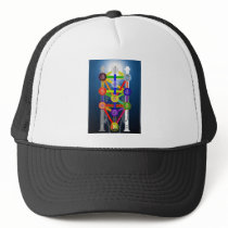 The Qabalistic Tree of Life Structure Diagram Hat