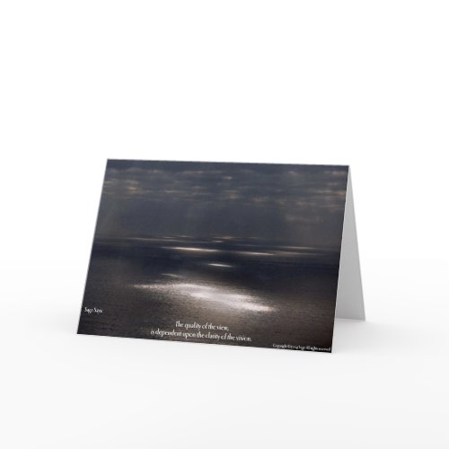 The Quality of the View card