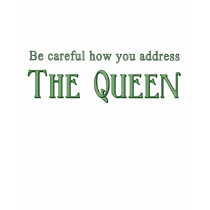 The Queen! Cap Sleeve Raglan t-shirts