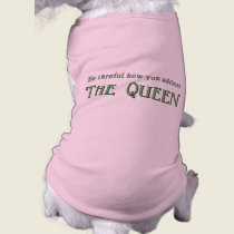 The Queen! pet clothing