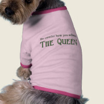 The Queen! pet clothing