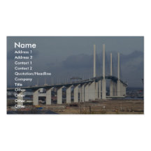 The Queen Elizabeth Bridge, Dartford, England Business Cards