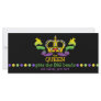The Queen gets the BIG beads Rack Card