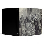 The Queen investing the Emperor of the French Vinyl Binder