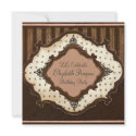 The Queen Invitations Birthday Party Teen invitation