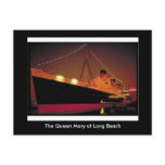 The Queen Mary at Long Beach Postcard