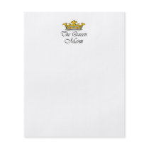 The Queen, Mom! T-shirt & gift ideas for mom. flyers by momgifts The Queen, Mom! T-shirt & gift ideas for mom. flyers