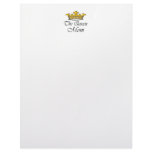 The Queen, Mom! T-shirt &amp; gift ideas for mom. Personalized Letterhead