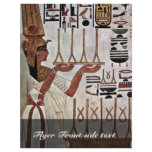 The Queen Nefertari At The Sacrifice By Maler Der Flyer Design