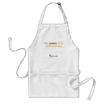The queen of all deliciousness aprons