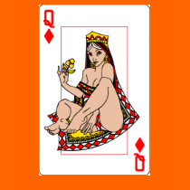 The Queen of diamonds t-shirts