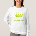 The Queen of Green t-shirts