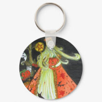 The Queen of Halloween keychains