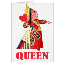 THE QUEEN OF HEARTS GREETING CARDS