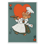 The Queen Of Hearts Card
