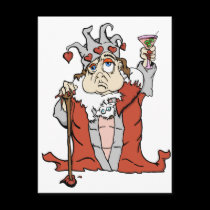 The Queen of Hearts - Fully Loaded postcards by cimmerrian The Queen of Hearts - Fully Loaded postcards