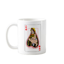 The Queen of hearts mugs by nassosvakalis The Queen of hearts mugs