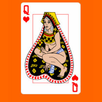The Queen of hearts t-shirts