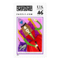 The Queen of Peculiarity II postage by PennyCork The Queen of Peculiarity II postage