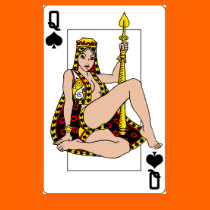 The Queen of spades t-shirts