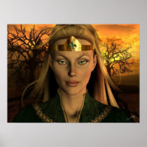 'The Queen' Print