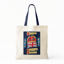 The Queen's Diamond Jubilee Canvas Bag