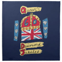 The Queen's Diamond Jubilee Napkin