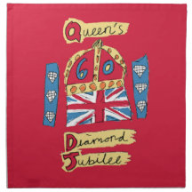The Queen's Diamond Jubilee Napkins