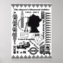 The Queens Diamond Jubilee Poster posters