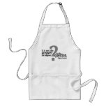The Question Enlightens Apron