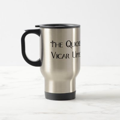 The Quicker Vicar Upper Travel Mug