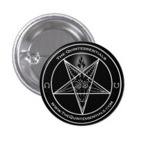 The Quintessentials "Baphomet" Button buttons