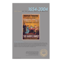 The Rabbi's Family Theatre Poster posters by Amerjewish The Rabbi's Family Theatre Poster posters