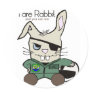The Rabbit. A helicopter pilot. STICKERS!
