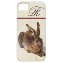 THE RABBIT ( Young Hare )  Monogram iPhone 5 Cases