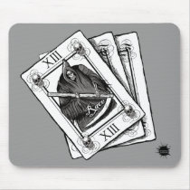 The-race-card Mousepad