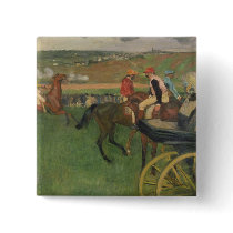 The Race Course - Amateur Jockeys Pinback Button