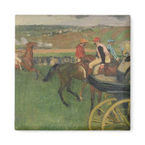 The Race Course - Amateur Jockeys Fridge Magnets