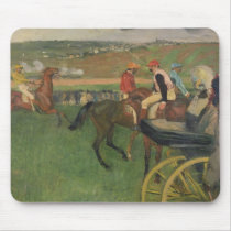 The Race Course - Amateur Jockeys Mouse Pads