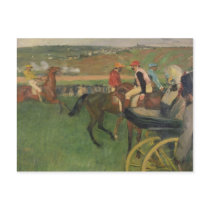 The Race Course - Amateur Jockeys Postcards