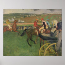 The Race Course - Amateur Jockeys Posters