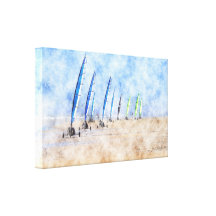 The Racing Line Canvas Prints