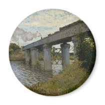 The Railway Bridge at Argenteuil (1874) [2] magnets