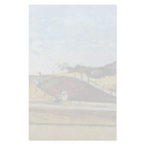 The Railway Cutting By Paul Cézanne (Best Quality) Custom Stationery
